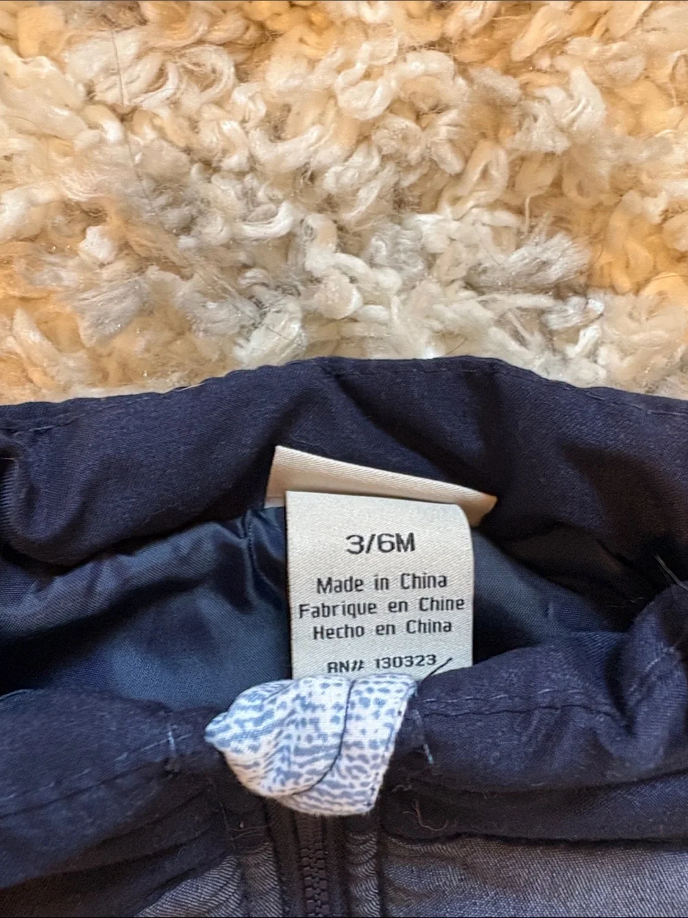 Calvin Klein (CK) Quilted Puffer Vest - Navy & Heather Gray